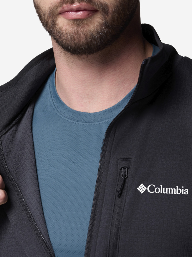 Толстовка мужская Columbia Essential Hike Grid Fleece Full Zip