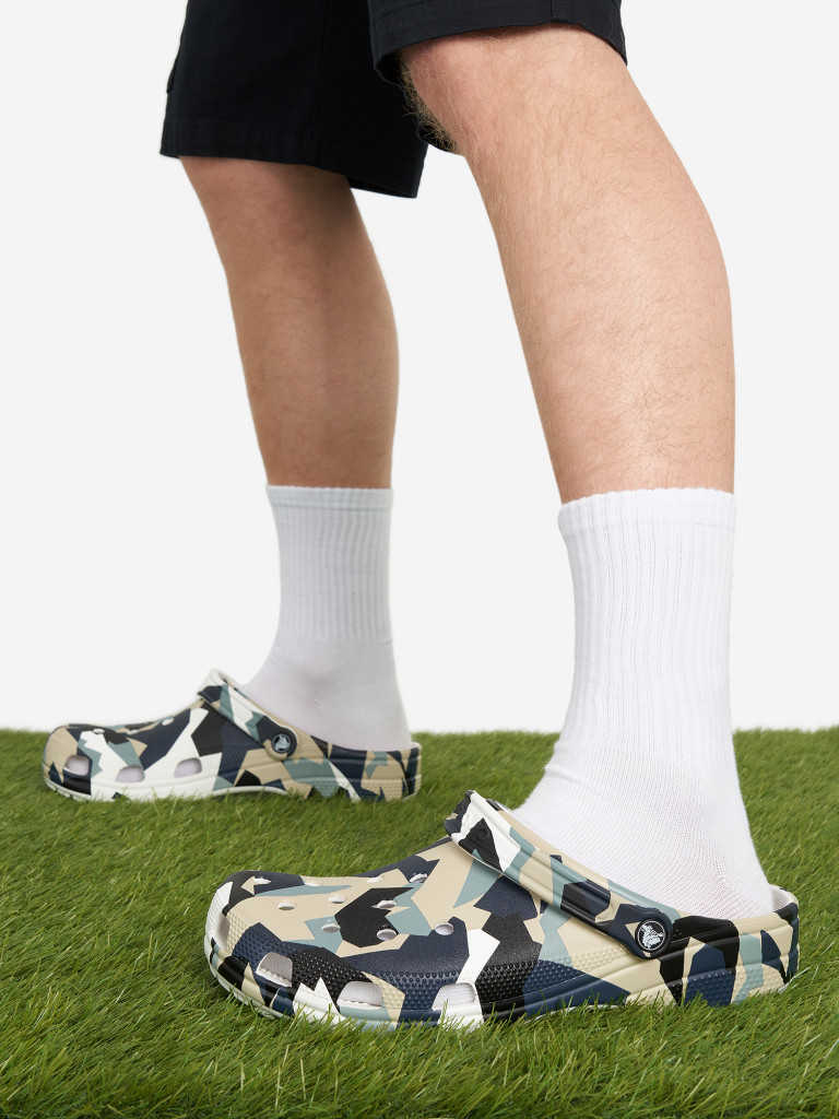Сабо мужские Crocs Geo Camo