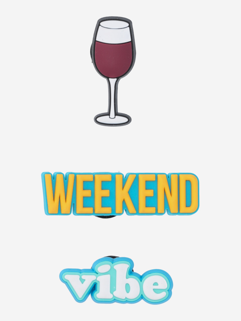 Украшение для обуви Crocs Jibbitz Weekend Vibes