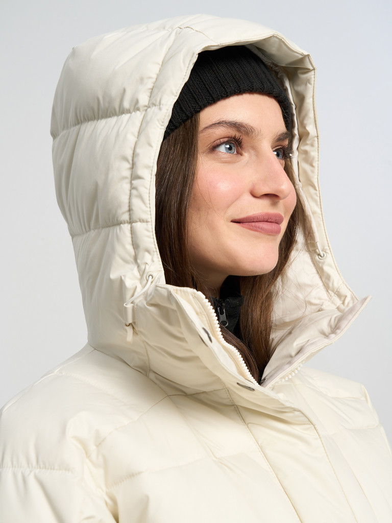 Куртка горнолыжная непродуваемая женская Columbia Snowside Peak Long Insulated Jacket