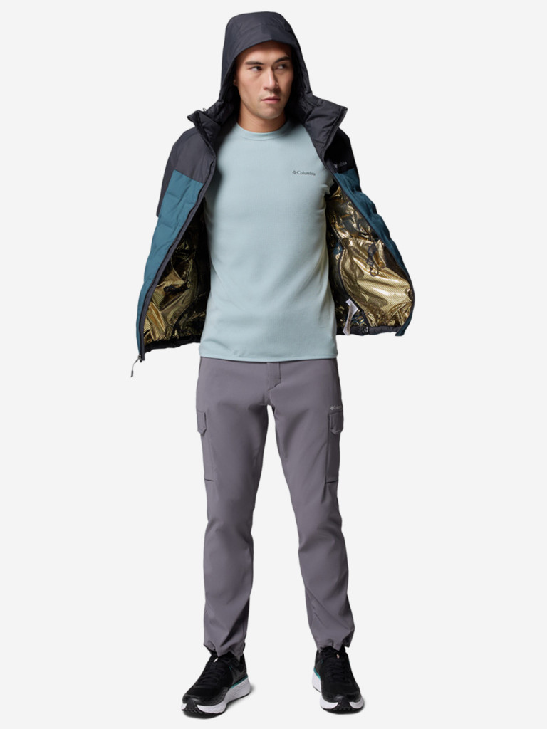 Ультралегкий пуховик мужской Columbia Grand Trek III Down Hooded Jacket