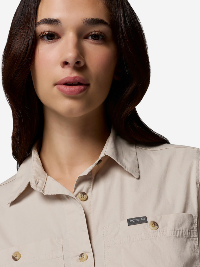 Рубашка с коротким рукавом женская Columbia Brea Falls Woven SS